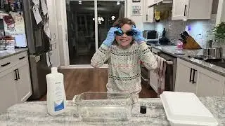 Science with Grant: Acetone dissolves styrofoam