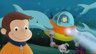 George Travels in a Submarine! 🐵 Full Episodes 🐵 Curious George | Animal Friends