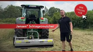 Schlegelmulcher der Jansen EFGCH-Serie. Hydraulische Seitenverschiebung, verschiedene Arbeitsbreiten