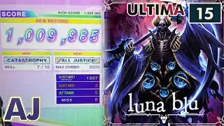 【CHUNITHM】 luna blu (ULT) ALL JUSTICE 手元