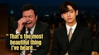 Jimmy Fallon Breaks Down in Tears After Taehyung Says THIS on Live TV!
