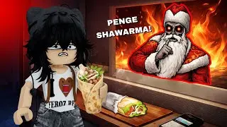 BUMILI NG SHAWARMA SI SANTA! (CHESCA YT GAMING ROBLOX TAGALOG HORROR SCARY)