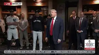 WATCH: President Trump Meets the Yankees Prior to the Baseball Game - 9/11/25