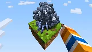 Minecraft One Block, But Every Drop Is Random