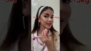 ozg'in va semiz ko&lsquo;rsatadigan makeup #makeup #soch #salon #sochturmak #elegant
