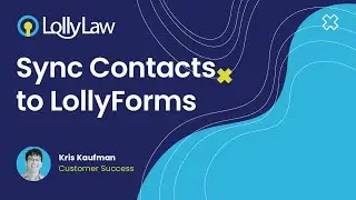 How to Sync Client Data to Lollyforms?