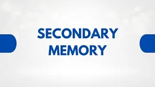 Secondary Memory in Computers | Types, Examples, and Functions Explained