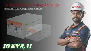 Servomate 10 KVA Input Voltage 50V - 270V Mainline Domestic Stabilizer | Call 9999369689
