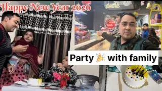 New years 2026 party 🎉 with family & friends #familyvlog #youtubevideo #familychannel #travel #food 