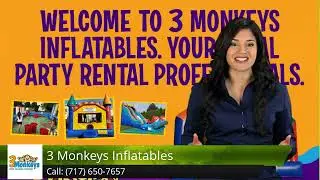 Inflatable Party Rentals York PA - 3 Monkeys Inflatables - 717-650-7657