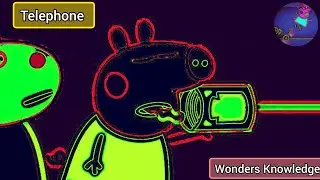 Peppa Pig Tin Can Telephone 😂 | Funny Teasing & Commentary | Wonders Knowledge 