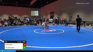 132 Lbs Round 2 - Abby Carpenter, NC Vs Rylee Bennett, TN D42e