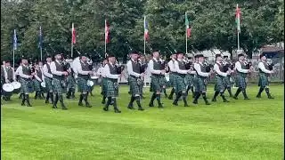 Inveraray and District March to the Line - WPBC 2025 