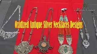 #Antique Silver#SilverNecklaces | Oxidized Antique Silver Necklaces Designs | EP 77 | Moksha Couture