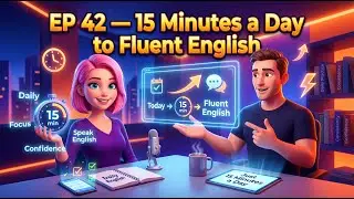 EP 42 — Improve Your English in Just 15 Minutes Ev