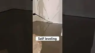Self leveling this basement before installing LVP flooring! #flooring #leveling #lvp #floorcovering