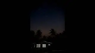 Muslim Village in Jungle Night Ambience