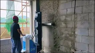 Derutu plastering machine