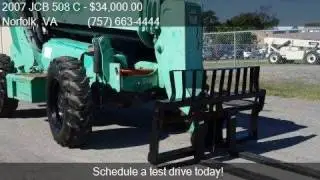 2007 JCB 508 C  for sale in Norfolk, VA 23502 at Ironworks T