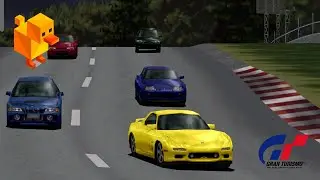 Gran Turismo (PS1) / Gameplay (60FPS|Widescreen) [Duckstation] [16:9/4K@60]