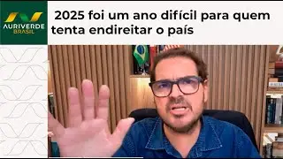 Rodrigo Constantino: 2025 foi um ano dif&iacute;cil para quem tenta endireitar o pa&iacute;s