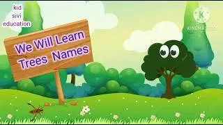 TREES NAMES #  Trees  names in English# Different types of Tree// English And Gujarati meaning.....
