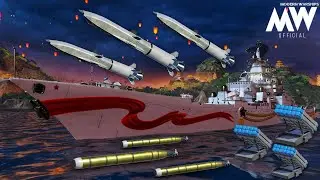 RF Tark Pyotr Velikiy - slow but most deadliest ship☠️- Modern Warships