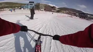 Ski Biking at Winter Park Resort in Colorado