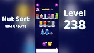 🧩 Nut Sort Level 238 Walkthrough | Step-by-Step Guide 🎮 | Mini Boss