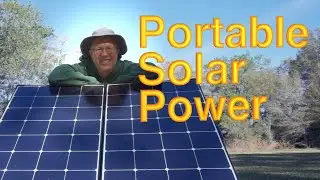 Renogy Solar Suitcase: RV Camping without hookups affordable solar power