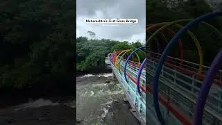 Napane Waterfall Glass Bridge 😍| Vaibhavwadi #glassbridge #vaibhavwadi