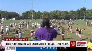 UAB Marching Blazers band celebrates 30 years