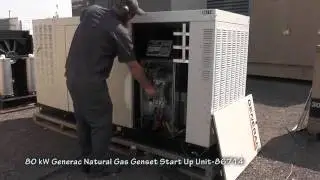 80 kW Generac Natural Gas Generator &ndash; Standby, 208V, Low-Hour Used Genset