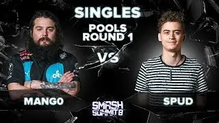 Mang0 vs Spud - Melee Singles: Pools Round 1 - Smash Summit 8 | Falco vs Marth