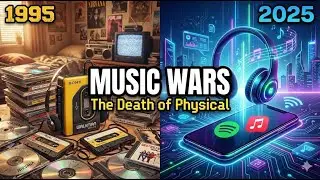 The DEATH of the CD: Physical vs. Digital Music Wars (1980-2025)