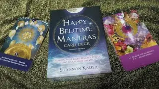 Happy Bedtime Mantras Card Deck
