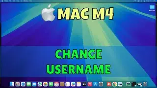 Change Username in MacBook M4 2025 || Easy Settings for MacBook M4