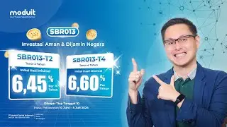 SBR013 di Moduit, Keuntungan Minimal 6,60% Per Tahun