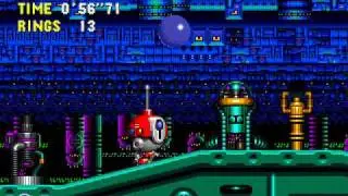 Sonic CD (US) (Sega CD) Gameplay Part 7 (Metallic Madness 1/2)