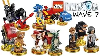 Lego Dimensions Complete Wave 7 - Sonic Gameplay, Minifigure, Ability Brickdown