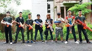Action SWAT & Trooper Girl Nerf guns Thief Freelance Rescue Sweetie Nerf war