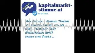 kapitalmarkt-stimme.at daily voice 260/365: Max & Manuel als max.em-Tandem und der CIRA-Act 2024 ...
