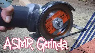 Indahnya suara ASMR Gerinda Potong Kayu untuk Menenangkan J!wa, nging nging 13 menit