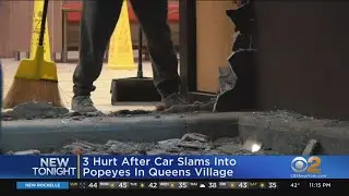 Car Slams Into Queens Restaurant, 3 Injured