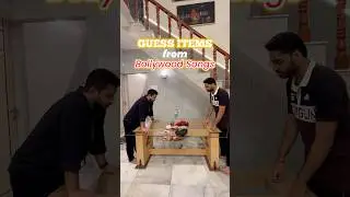 Guess items from Bollywood songs | fun games | party games | #kaptanofficial #games #bollywood