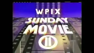 WPIX 11 - Station ID -- Sunday Movie Open - 1986