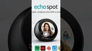 Amazon Echo Spot Smart alarm clock