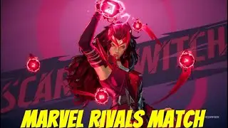 Marvel Rivals: Scarlet Witch Gameplay