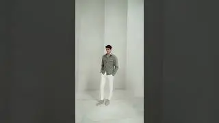 Pini Parma - Sage Safari Jacket in Flannel