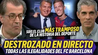 💥JOSE LUIS S&Aacute;NCHEZ HUMILLA a TONI FREIXA y le deja RETRATADO con la CORRUPCI&Oacute;N del BAR&Ccedil;A